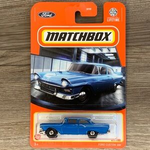 1957 Ford Custom 300 Matchbox 1950s Blue Toy 50s Car MBX MB1297 Diecast 2024 🆕